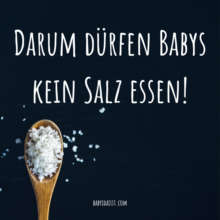 Was Passiert Wenn Baby Salz Isst Warum der Beikostplan wirklich fragwürdig ist! - BABY IDA ISST