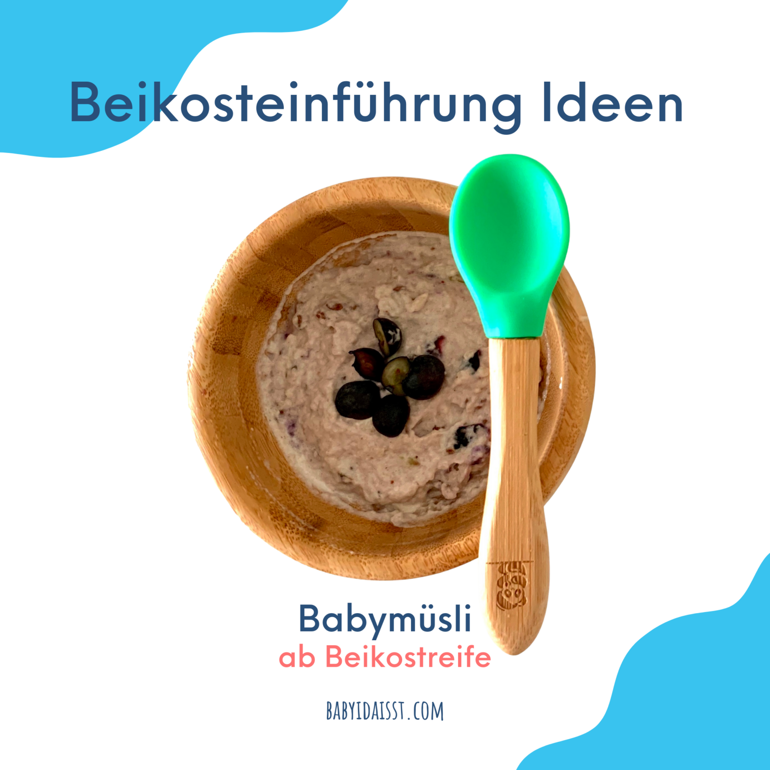 BABYMÜSLI Rezept Breifrei BLW Frühstück ab 6 Monate
