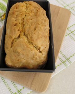 Kartoffelbrot ohne Salz für Babys in der Kastenform