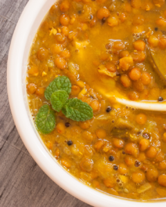 Rezept für Kleinkinder zum Mittagessen: Gelbe-Linsen-Eintopf 