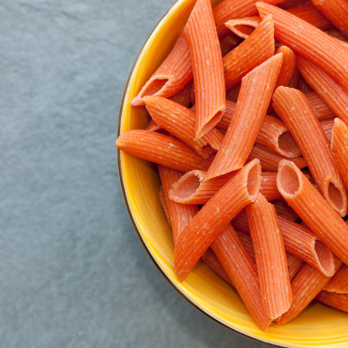 Mittagessen für Kleinkinder - Rezept für Linsennudeln mit Gemüsesoße