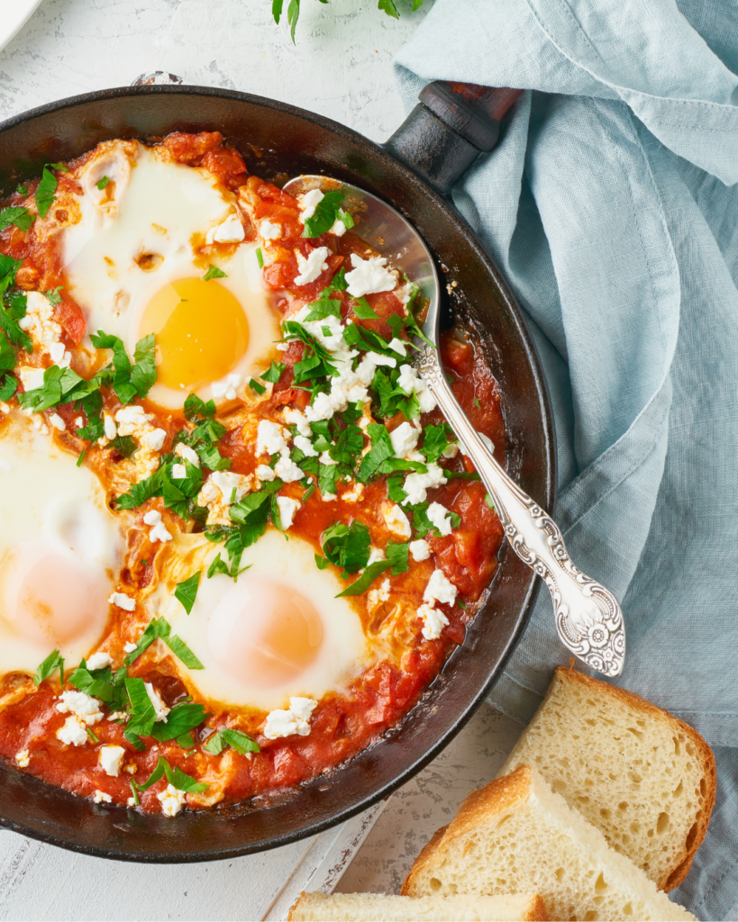 Frühstück für Kleinkinder: Tomaten-Eier auf Brot