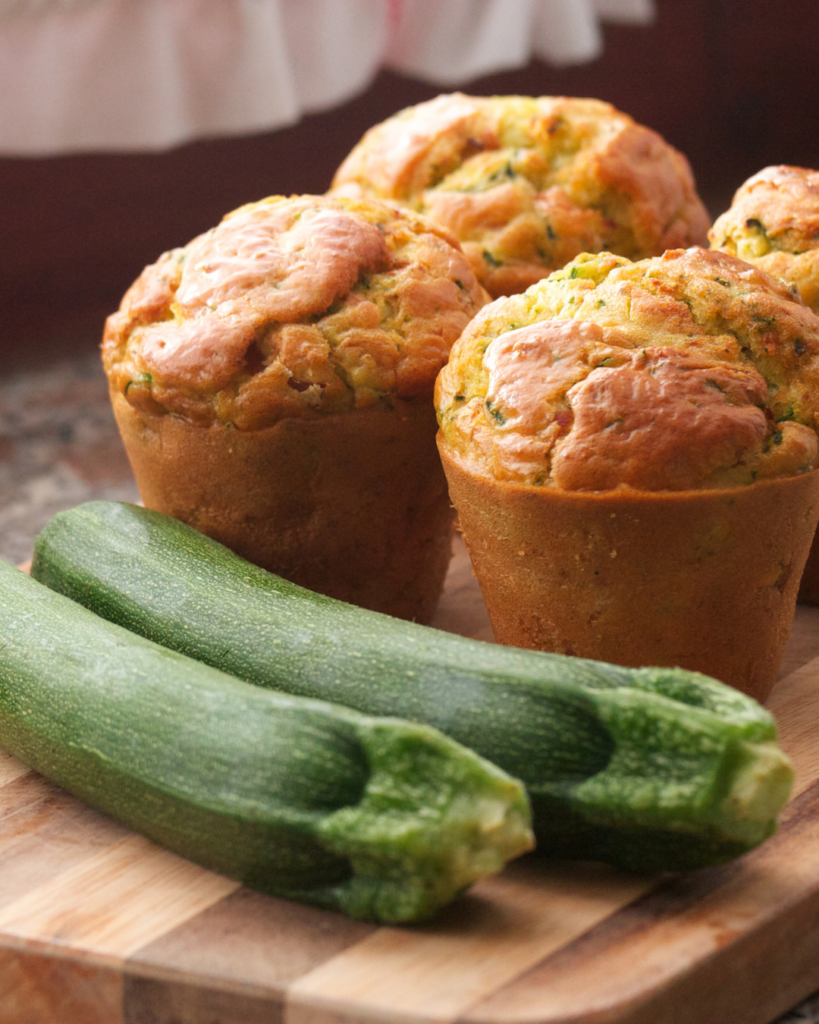 Gesunder Snack für Kleinkind: Zucchini-Lachs-Muffins 