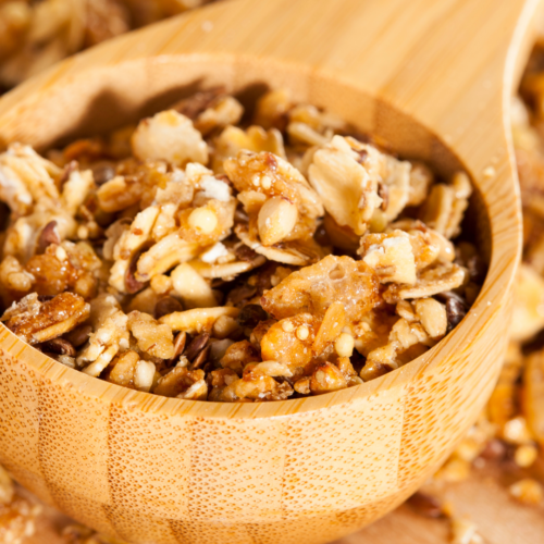 Zuckerfreies Granola für Kleinkinder