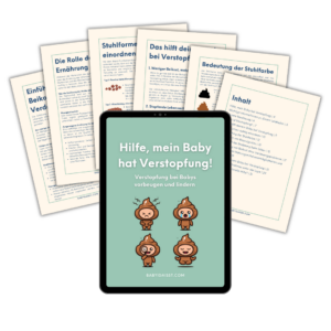 Hilfe Baby hat Verstopfung