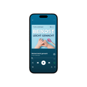 Hörbuch „Beikost leicht gemacht“ im Audio-Player auf dem Handy