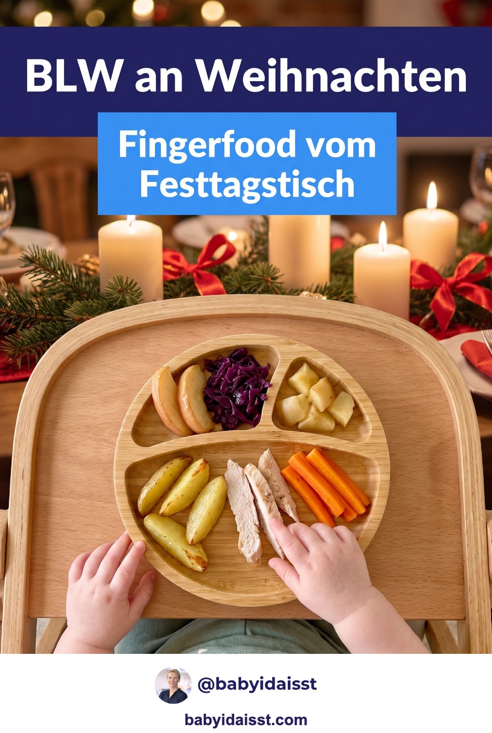BLW an Weihnachten: Fingerfood vom Festtagstisch für Babys