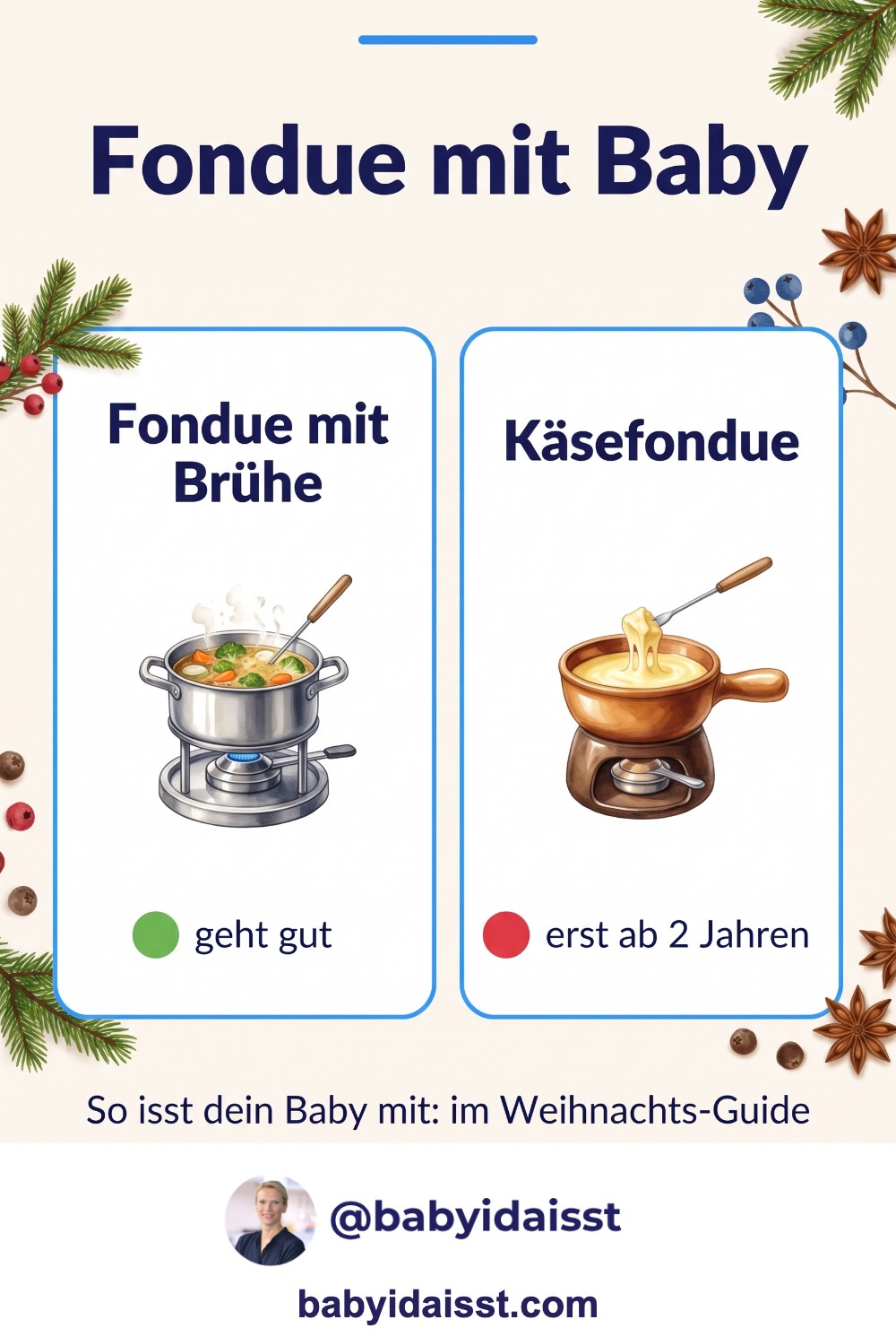 Fondue mit Baby: Fondue mit Brühe geht, Käsefondue erst ab 2 Jahren